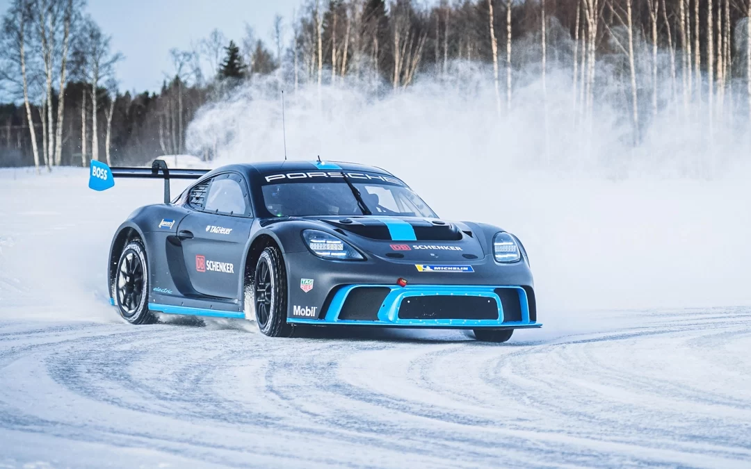 Porsche 718 Cayman GT4 e-Performance is the future of electric car racing
