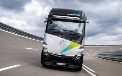 Mercedes-Benz Set to Launch Enhanced eActros 600 Electric Truck with Extended Range