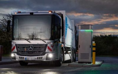 Urbaser Upgrades Waste Collection with Mercedes eEconic Electric Truck